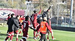 Tavernelli gol, l'Arezzo batte la Juve Next e conferma il +7 dal Ravenna