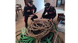 Ladri fanno razzia di rame nel centro turistico e golf club di Manzano mai entrato in funzione: arrestati