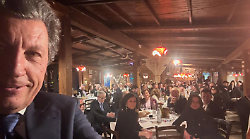 Matteo Salvini e Mario Agnelli danno la carica alla Lega verso le elezioni amministrative: in 200 alla cena