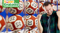Superenalotto, i numeri vincenti di venerd&igrave; 13 febbraio. Jackpot da favola: oltre 120 milioni di euro