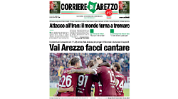 Arezzo - Ravenna, otto pagine speciali. Il Corriere in vendita anche allo stadio