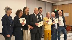 "Pionieri al volante": l'Aci Arezzo premia i 4 moschettieri della strada