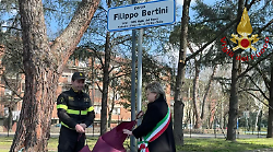 Vigile del fuoco morto precipitando dal viadotto, ora il parco porta il suo nome. Il ricordo di Filippo Bertini