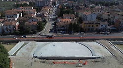 Lavori in via Fiorentina: ecco la road map. Apertura di via Golgi a fine aprile, entro l'estate il ribaltamento del cantiere