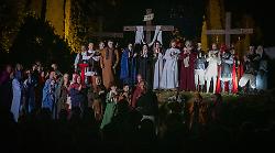 La Via Crucis di Rigutino nel ricordo di Marco Cacchiani morto sul lavoro