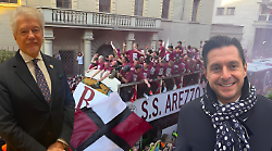 Serie B e fair play tra sindaco di Arezzo e di Ascoli: scambio di messaggi Ghinelli - Fioravanti