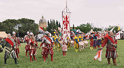 Rivive la Battaglia di Scannagallo con oltre 200 figuranti, tra archibugi e accampamenti degli eserciti