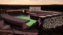 Arezzo, ecco il progetto per il nuovo stadio. Il sindaco Ghinelli: "Cambierà volto alla città"