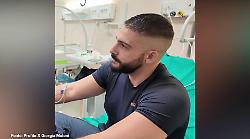 Meloni in visita ad agenti feriti all&rsquo;ospedale Molinette di Torino, le immagini