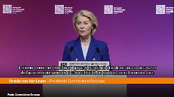 Ue, von der Leyen "Errore strategico voltare le spalle all'energia nucleare"