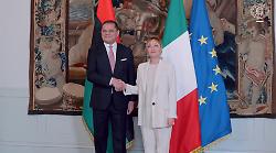 Meloni incontra il primo ministro del Governo di Unit&agrave; Nazionale libico