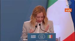 Meloni: Accordo da 2 mld sottoscritto da Terna per l'interconnessione elettrica tra Grecia e Italia