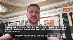 Zelensky: E' importante che Trump supporti l'incontro con Putin in Turchia e che venga