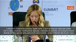 Meloni a vertice Cpe Tirana: "L'Albania &egrave; Europa come l'Italia"