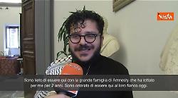 Patrick Zaki: "Lieto di far parte della famiglia di Amnesty che ha lottato per me"