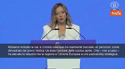 Meloni ad Astana: "Creare ponti &egrave; nel nostro Dna, &egrave; l'eredita di Marco Polo"
