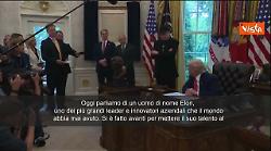 Trump: "Elon Musk uno dei pi&ugrave; grandi leader e innovatori che il mondo abbia mai avuto"