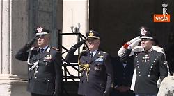 2 Giugno, il cambio della Guardia dei Corazzieri al Quirinale per la Festa della Repubblica