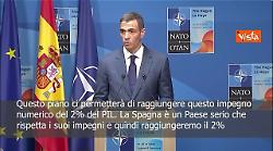 Vertice Nato, Sanchez contro tutti: Ci impegniamo a raggiungere il 2,1% di spesa per la difesa