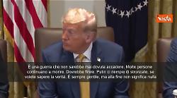 Trump: "Putin &egrave; sempre gentile, ma sta dicendo un sacco di str***ate sull'Ucraina"