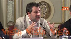 Guerra in Palestina, Salvini: Non &egrave; possibile due popoli ostaggio di un'organizzazione terroristica