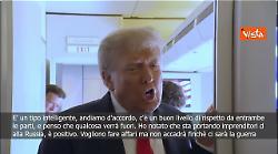 Incontro con Putin, Trump: E' un tipo intelligente, andiamo d'accordo, qualcosa uscirà fuori