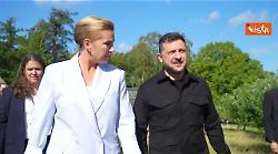 Zelensky a Copenaghen incontra Prima ministra danese Mette Frederiksen