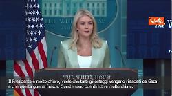Attacco di Israele a Doha, Portavoce Trump: Netanyahu ha detto al Presidente che vuole la pace