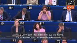 Guerra Gaza, Von Der Leyen: "Sospenderemo parzialmente Accordo Associazione con Israele"