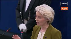 Von der Leyen: Quello che sta succedendo a Gaza &egrave; inammissibile, l'Europa deve essere guida