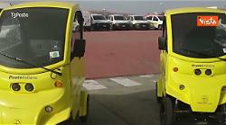 Poste Italiane presenta la nuova flotta green, 300 nuovi mezzi per lettere e pacchi, il servizio