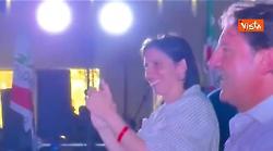 Regionali Calabria, Elly Schlein e Pasquale Tridico sul palco a Catanzaro