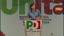 Alla festa dell'Unit&agrave; di Reggio Emilia Schlein ringrazia Armida: A 93 viene ancora a pulire i funghi