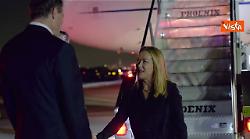 Meloni arriva a New York per partecipare all'Assemblea Onu