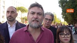 Ricciardi (M5S) a corteo pro Gaza: Mobilitazione di popolo, persone in piazza per l'umanità