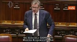 Manovra, Giorgetti: Prosegue riduzione prelievo fiscale su famiglie