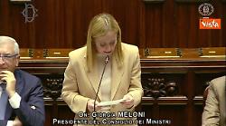 Meloni: "Su Gaza opposizioni più fondamentaliste di Hamas"