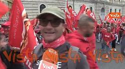 Le voci dei manifestanti al corteo della Cgil a Roma: "Siamo in una dittatura del capitale"
