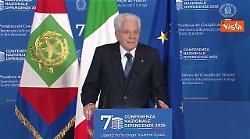 Mattarella: Contro le dipendenze serve un impegno corale e costante