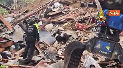 Frana travolge tre case a Brazzano di Cormons (Gorizia), si cercano due dispersi