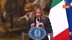 Meloni: "L'Europa non sarà veramente unita finché popoli dei Balcani resteranno fuori"