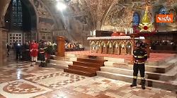 Celebrato ad Assisi il Giubileo dei Vigili del fuoco, la Messa officiata da Monsignor Giovanni Zampa