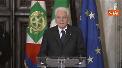Mattarella: Mosca non pu&ograve; evocare la pace e muovere la guerra