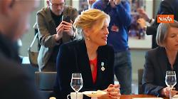 Zelensky a Berlino incontra la Presidente del Bundestag tedesco Yulia Kloeckner