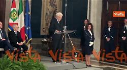 Mattarella: Democrazia pi&ugrave; forte dei suoi nemici