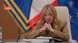 Meloni: Pace &egrave; equilibrio di potenze, guerre si combattono con esercito credibile