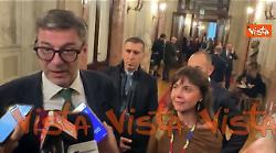 Giorgetti scherza coi cronisti: Salvini? Carbone sotto l'albero, in linea con transizione green