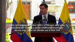 Rubio: Non mi importa cosa dice l'ONU. Maduro un latitante della giustizia USA