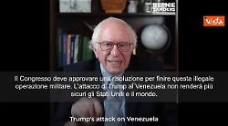 Bernie Sanders: Trump non ha il diritto di attaccare il Venezuela