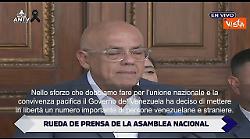 Rodriguez (Assemblea Venezuela): "Scarceriamo persone straniere". Italia spera ci sia Trentini